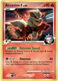 Arcanine G (15/147)  - Deck Exclusives Holofoil