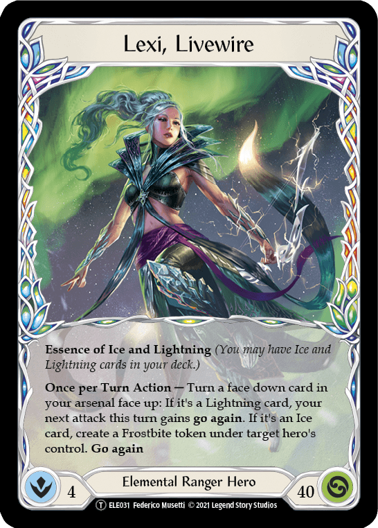 Lexi, Livewire // Rosetta Thorn [U-ELE031] (Tales of Aria Unlimited) Unlimited Normal - POKÉ JEUX