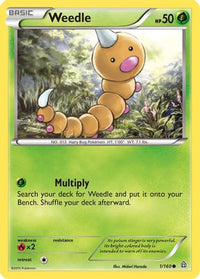 Weedle (1/160)  - XY  Primal Clash