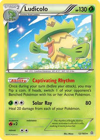 Ludicolo (12/160)  - XY  Primal Clash Holofoil
