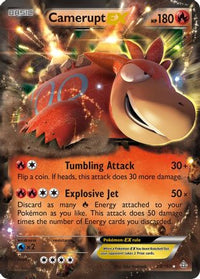 Camerupt EX (29/160)  - XY  Primal Clash Holofoil