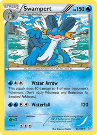Swampert (35/160)  - XY  Primal Clash
