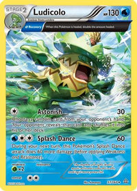Ludicolo (Alpha) (37/160)  - XY  Primal Clash