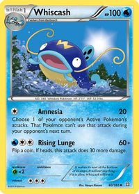 Whiscash (40/160) - XY  Primal Clash