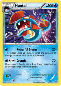 Huntail (50/160)  - XY  Primal Clash Holofoil