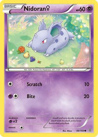 Nidoran (F) (66/160)  - XY  Primal Clash