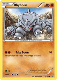 Rhyhorn (74/160)  - XY  Primal Clash
