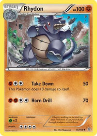 Rhydon (75/160)  - XY  Primal Clash