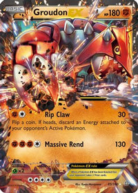 Groudon EX (85/160) - XY  Primal Clash Holofoil