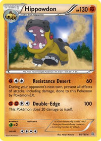 Hippowdon (88/160)  - XY  Primal Clash Holofoil