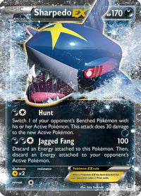 Sharpedo EX (91/160)  - XY  Primal Clash Holofoil