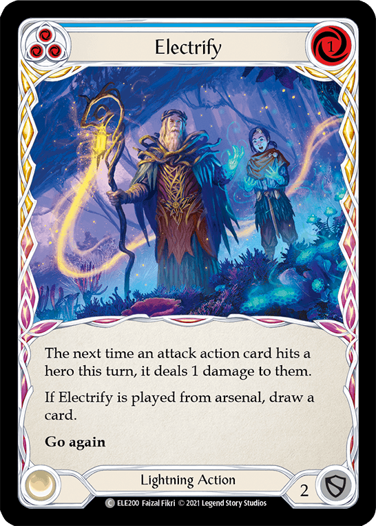 Electrify (Blue) [ELE200] (Tales of Aria) 1st Edition Normal - POKÉ JEUX