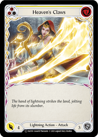 Heaven's Claws (Yellow) [U-ELE193] (Tales of Aria Unlimited) Unlimited Normal - POKÉ JEUX