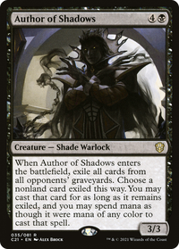 Author of Shadows [Commander 2021]