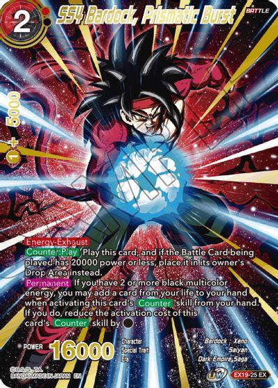 SS4 Bardock, Prismatic Burst (EX19-25) [Special Anniversary Set 2021] - POKÉ JEUX