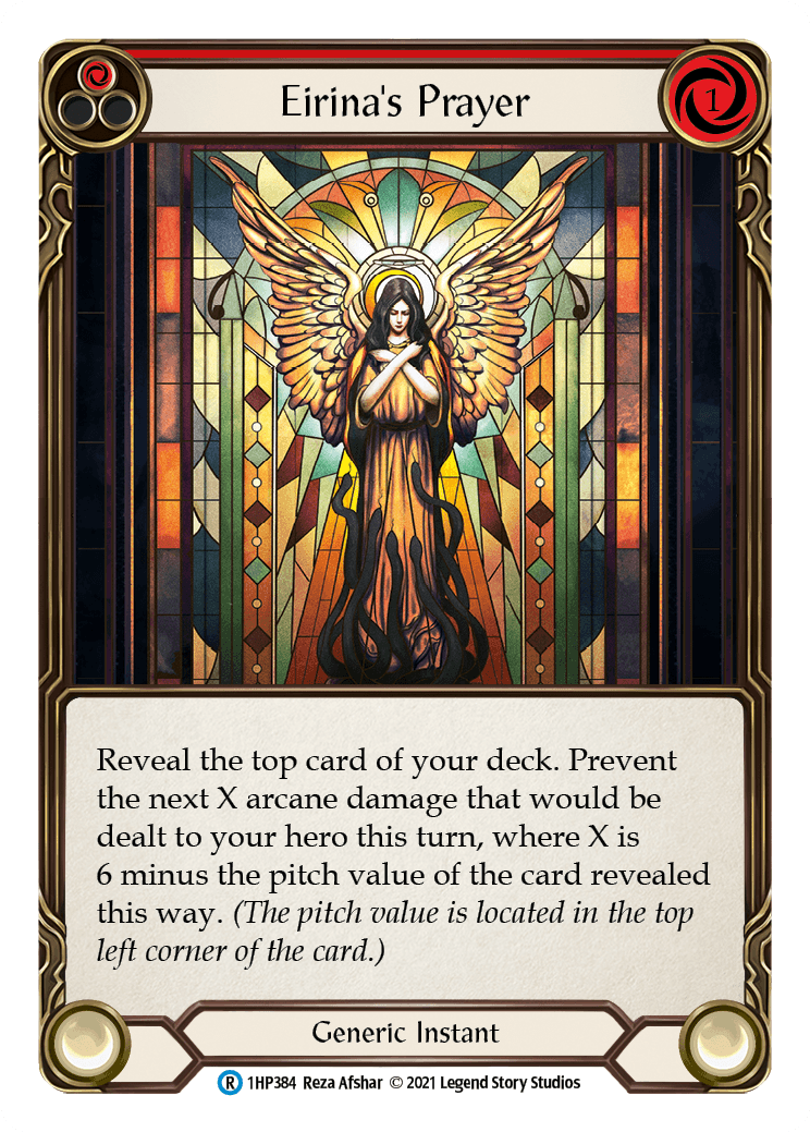 Eirina's Prayer (Red) [1HP384] (History Pack 1) - POKÉ JEUX