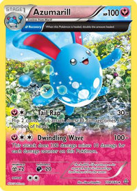 Azumarill (Alpha) (104/160) - XY  Primal Clash Holofoil