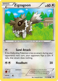 Zigzagoon (111/160)  - XY  Primal Clash