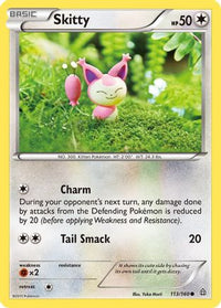 Skitty (113/160)  - XY  Primal Clash