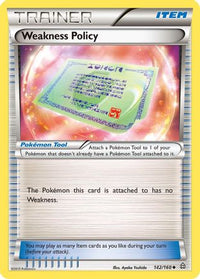 Weakness Policy (142/160)  - XY  Primal Clash