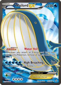 Wailord EX (Full Art) (147/160)  - XY  Primal Clash Holofoil
