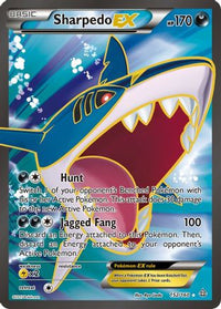 Sharpedo EX ( Full Art) (152/160)  - XY  Primal Clash Holofoil