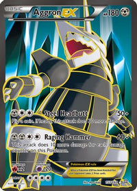 Aggron EX (Full Art) (153/160) - XY  Primal Clash Holofoil