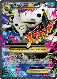 M Aggron EX (Full Art) (154/160) - XY  Primal Clash Holofoil