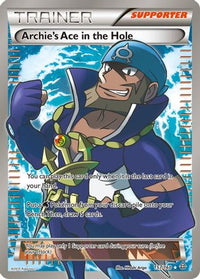 Archie's Ace in the Hole (Full Art) (157/160) - XY  Primal Clash Holofoil