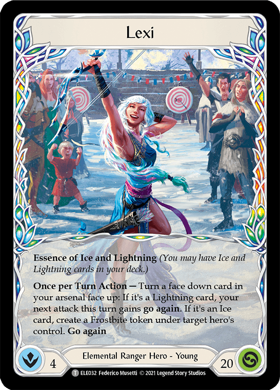Lexi // Frostbite [ELE032] (Tales of Aria) 1st Edition Normal - POKÉ JEUX