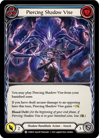 Piercing Shadow Vise (Blue) [CHN018] (Monarch Chane Blitz Deck) - POKÉ JEUX