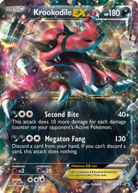 Krookodile EX (XY25/211)  - XY Promos Holofoil