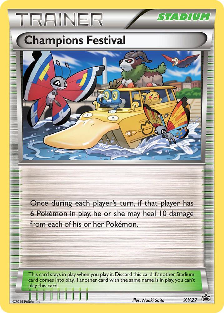Champions Festival (2014 Staff) (XY27) - XY Promos Holofoil