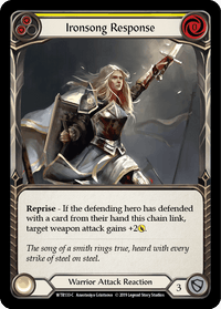 Ironsong Response (Yellow) [WTR133-C] (Welcome to Rathe) Alpha Print Normal - POKÉ JEUX