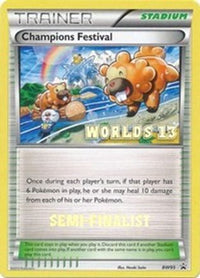 Champions Festival BW95 (Worlds ) [Semi-Finalist] (BW95) - Black and White Promos