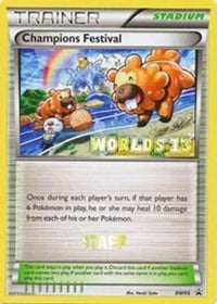 Champions Festival BW95 (Worlds ) [Staff] (BW95) - Black and White Promos
