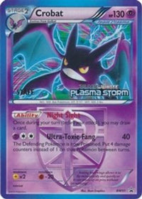 Crobat BW51 (Team Plasma) (Prerelease) [Staff] (BW51) - Black and White Promos Holofoil