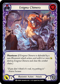 Enigma Chimera (Red) [MON098] (Monarch) 1st Edition Normal - POKÉ JEUX