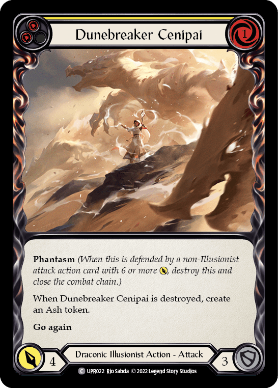 Dunebreaker Cenipai (Yellow) [UPR022] (Uprising) Rainbow Foil - POKÉ JEUX
