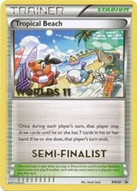 Tropical Beach BW28 (Worlds ) [Semi Finalist] (BW28) - Black and White Promos