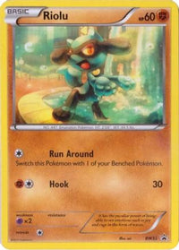 Riolu BW33 (BW33/101)  - Black and White Promos