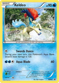 Keldeo BW60 (BW60/101)  - Black and White Promos
