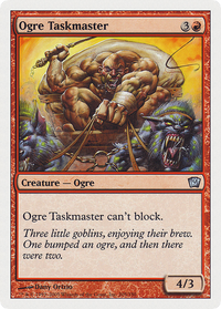 Ogre Taskmaster [Ninth Edition]