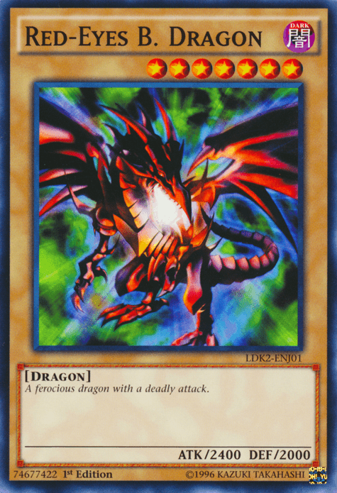 Red-Eyes B. Dragon [LDK2-ENJ01] Common - POKÉ JEUX
