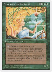 Verduran Enchantress [Fourth Edition]
