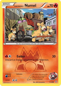 Team Magma's Numel (1/34) - Double Crisis