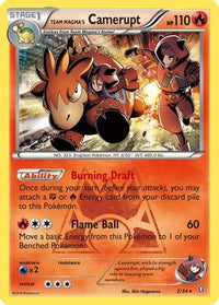 Team Magma's Camerupt (2/34) - Double Crisis Holofoil