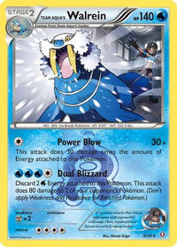 Team Aqua's Walrein (5/34) - Double Crisis Holofoil