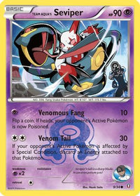Team Aqua's Seviper (9/34)  - Double Crisis