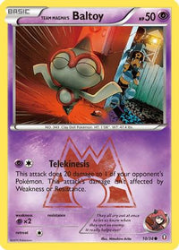 Team Magma's Baltoy (10/34) - Double Crisis